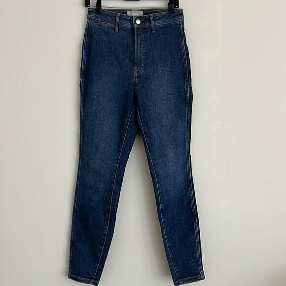 NWOT Everlane The Way-High® Clean Front Skinny in Jean Vintage Blue Size 28 - Picture 3 of 12